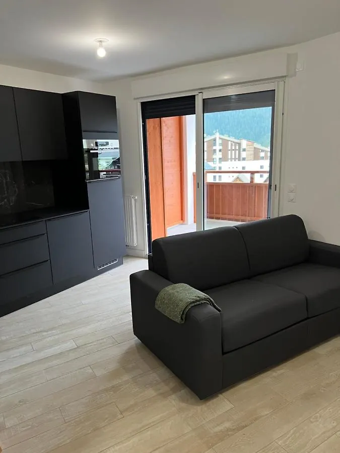 Superbe Studio A Auron Avec Terrasse Plein Sud
