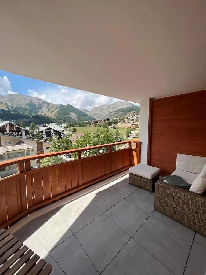 Superbe Studio A Auron Avec Terrasse Plein Sud