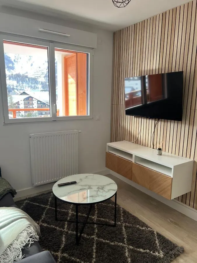 Superbe Studio A Auron Avec Terrasse Plein Sud