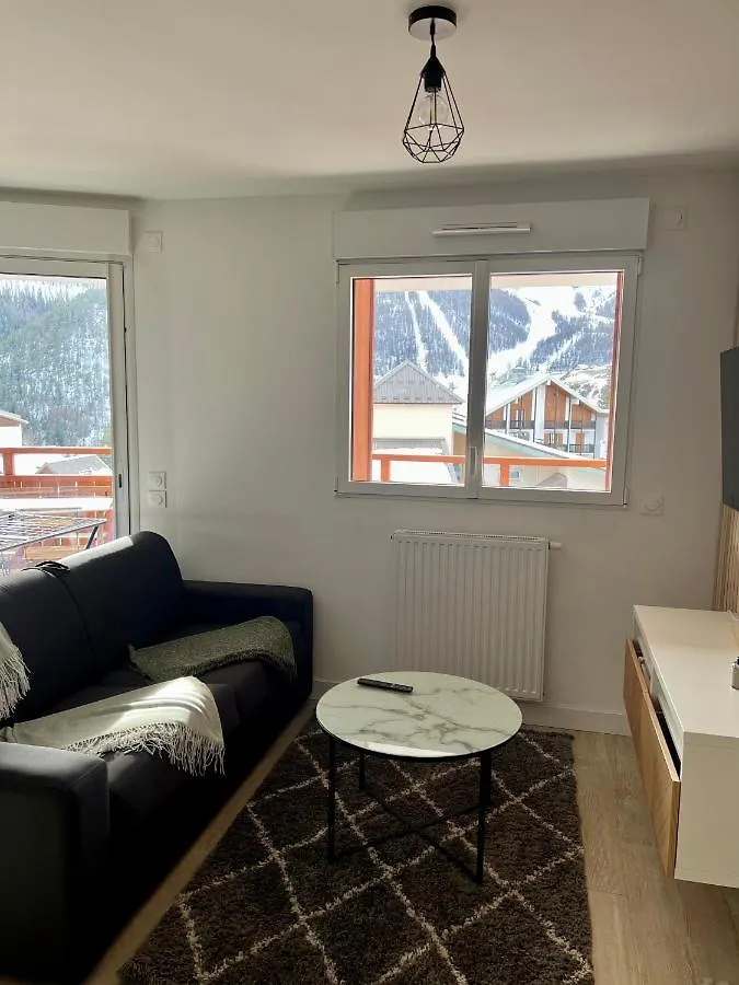 Superbe Studio A Auron Avec Terrasse Plein Sud France